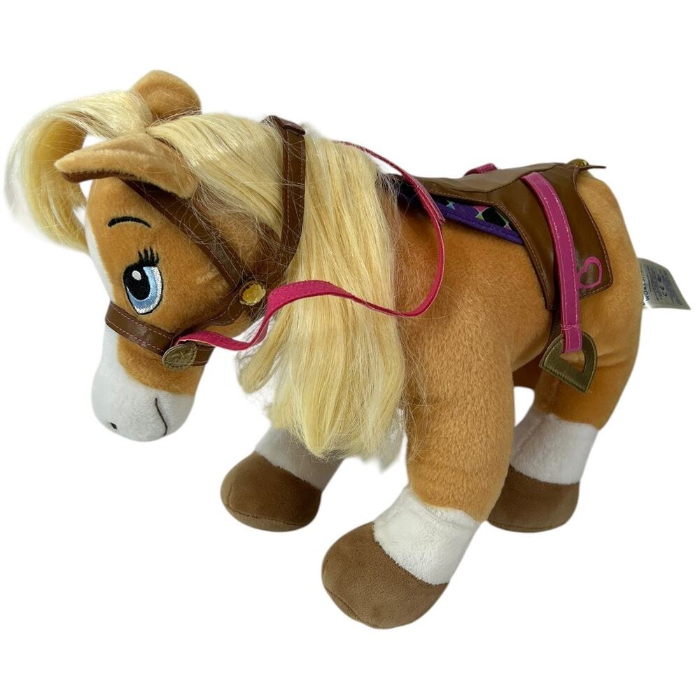 BUILD A BEAR Palomino Pony Plush
